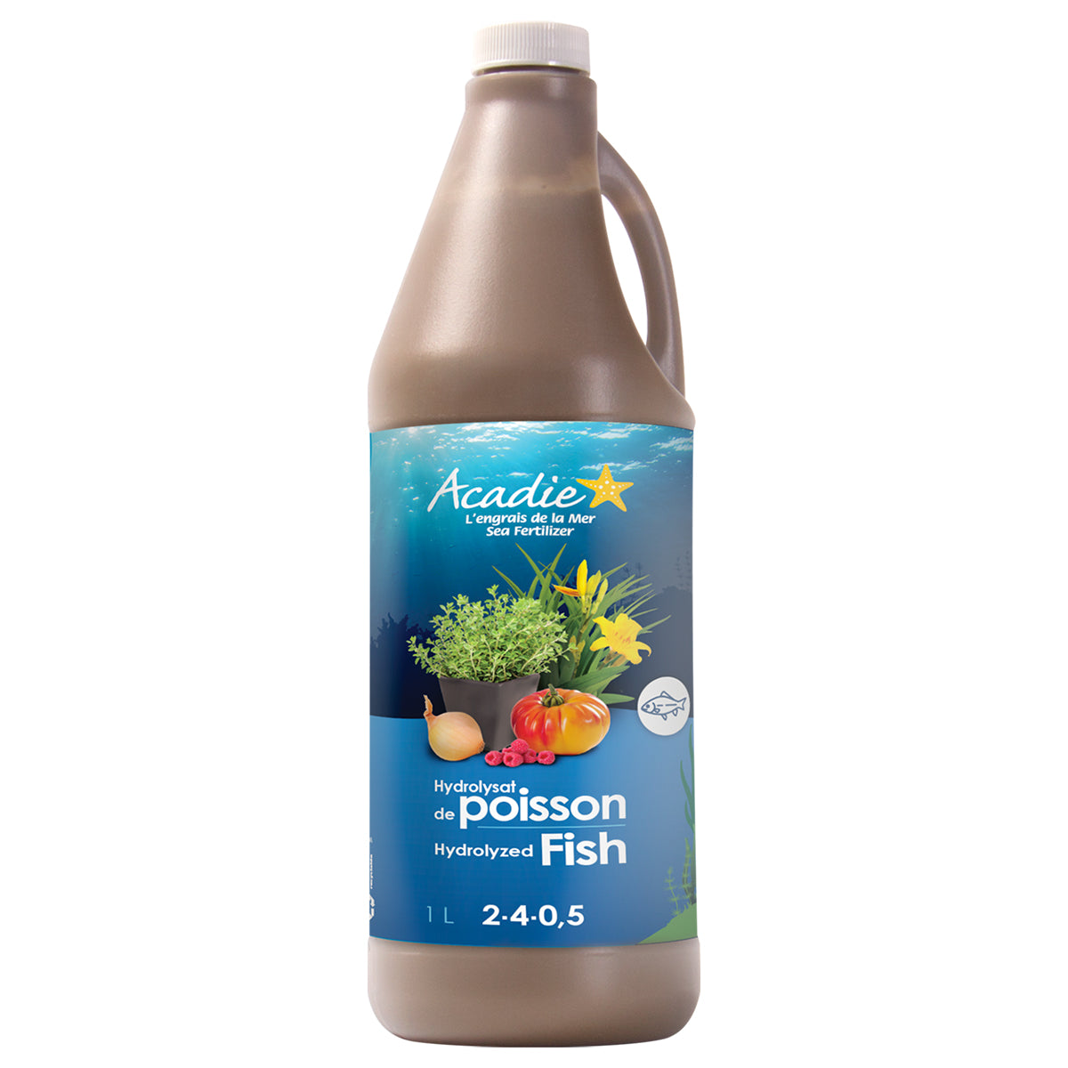 Acadie 100% Natural Fish Hydrolyzate Fertilizer