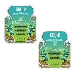 Dutch Nutrients (DNF) Grow A/B Sets - All Sizes