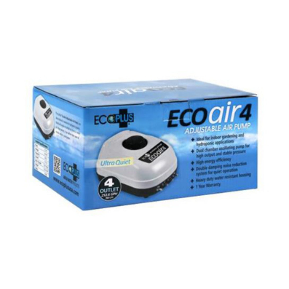 Ecoplus EcoAir Air Pumps 4 outlet and 8 outlet