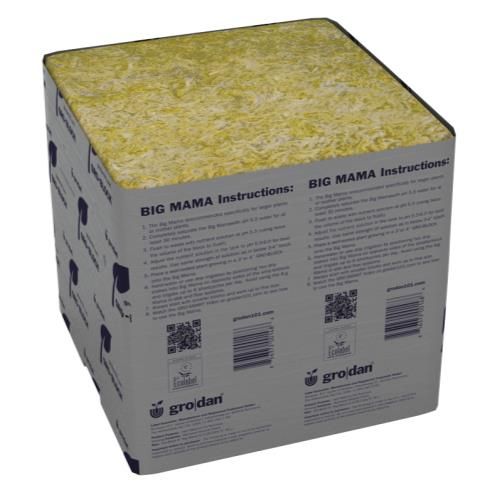 Grodan Rockwool Gro-Block - Wrapped 8x8x8 Big Mama