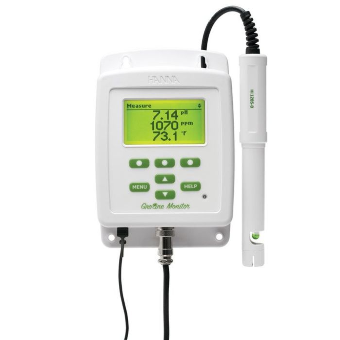 Hanna GroLine pH/ppm/EC/temp Monitor - HI981420