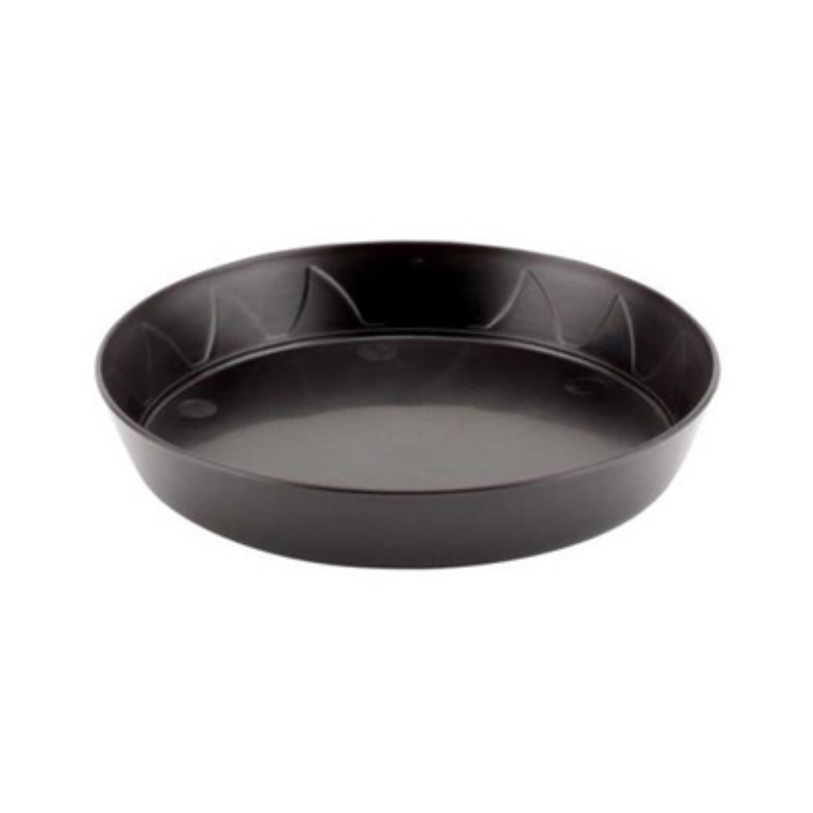 Heavy Duty Black Saucer