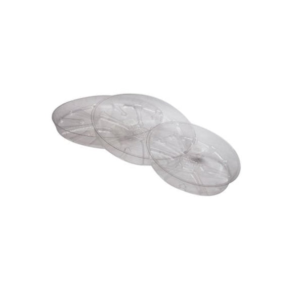 Clear Saucer Tray