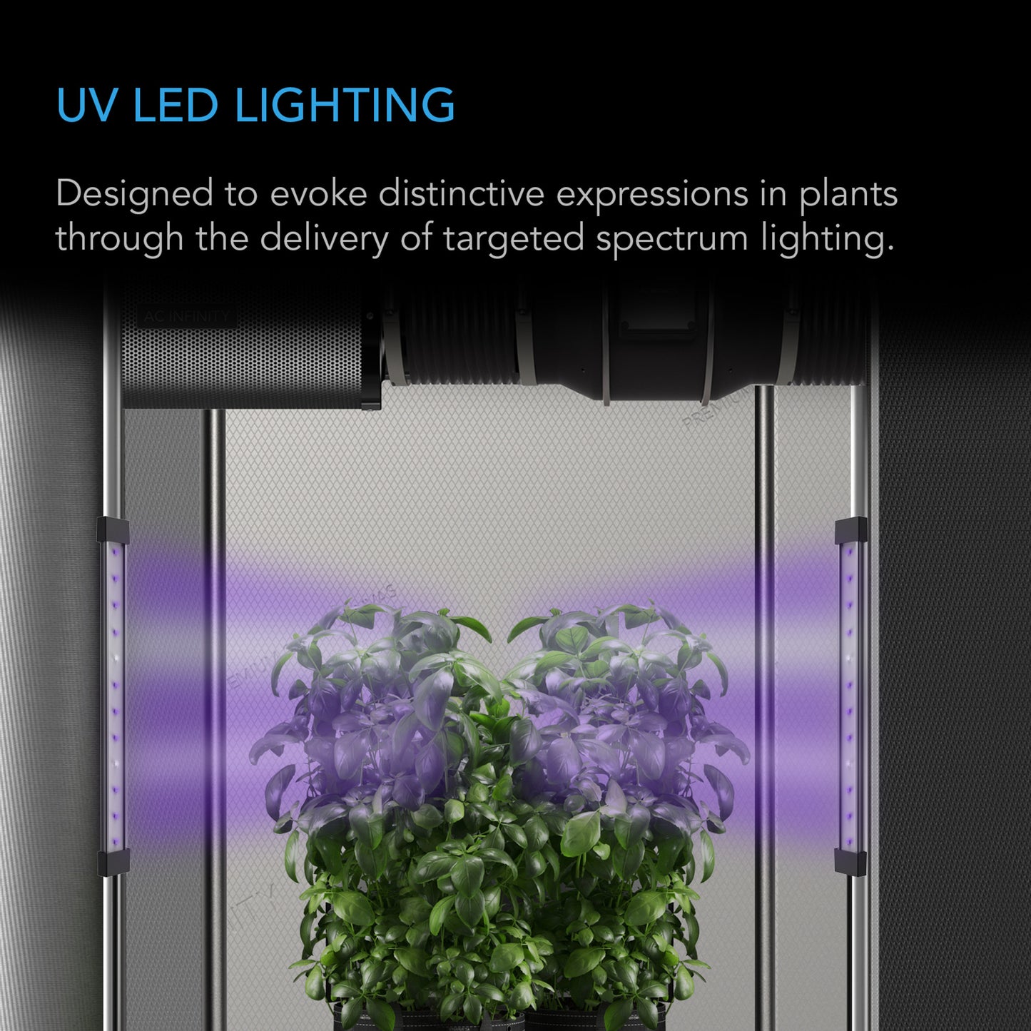 IONBEAM U4, UV LED Grow Light Bars - 4 Pack 11 Inch