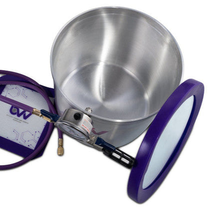 BVV Aluminum Vacuum Chamber - 5gal