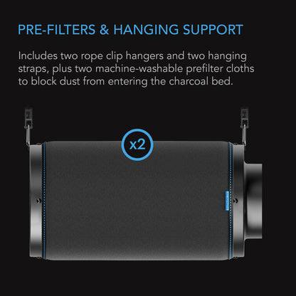 AC Infinity 4" Carbon Charcoal Filter