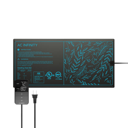 Heat Mat 10"x20.75" AC Infinity H3 - Waterproof w/ digital controller