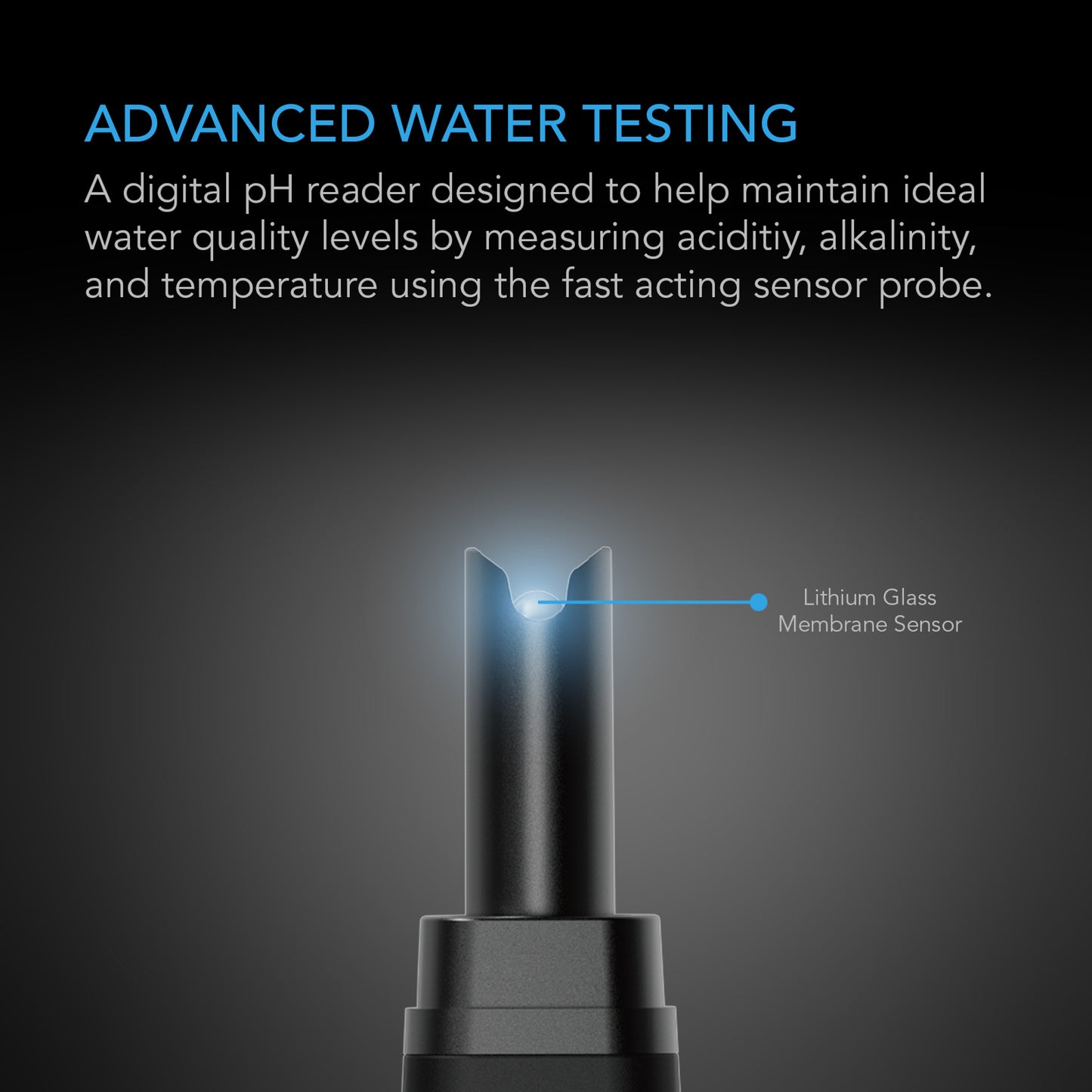 AC Infinity pH Meter Pro Kit with Interchangeable Probe