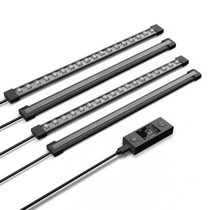 IONBEAM S16 Full Spectrum LED Grow Light Bars - 4Pack 16-Inch