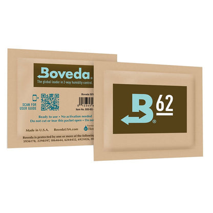 Boveda Moisture Control Packs 62% - all sizes