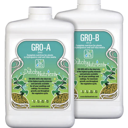 Dutch Nutrients (DNF) Grow A/B Sets - All Sizes