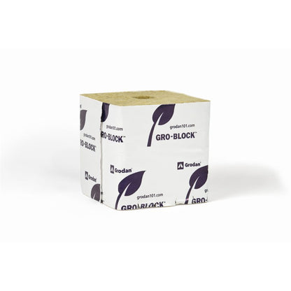 Grodan Rockwool Gro-Block - Wrapped 6x6x6
