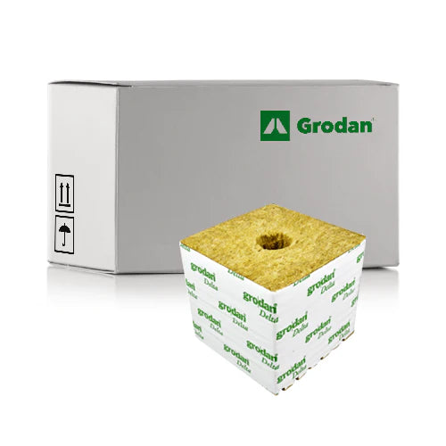 Grodan Rockwool Gro-Block - Wrapped 4x4x4