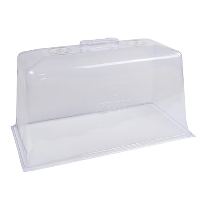 12" Tall Propagation Dome w/ Vents - 10" x 20" x 12"