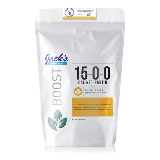 Jack's Nutrients Calcium Nitrate 15-0-0 Part B - 1kg