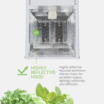 Sun System Flower Power LEC/CMH 315 Watt Grow Light 120/240v - Fixture and Bulb