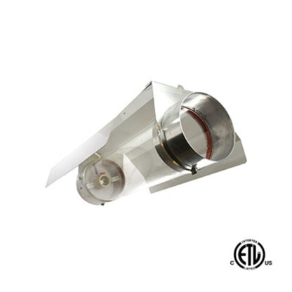 LightEnerG Universal, 8" Glass Air Tube with Reflector