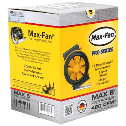 Can-Fan Max-Fan Pro Series 6" Fan 420cfm