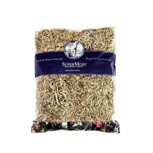 Sphagnum Moss - Natural White 4oz and 2lb