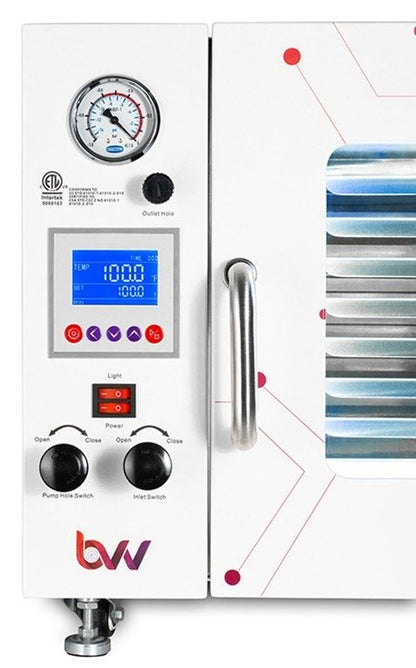 0.9CF BVV Neocision Certified Lab Vacuum Oven - 5 Wall Heating, LED's With 8 Shelves Standard *In store Pickup Only