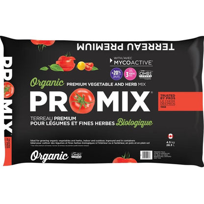 PRO-MIX Organic Veg. & Herb Mix 28.3L