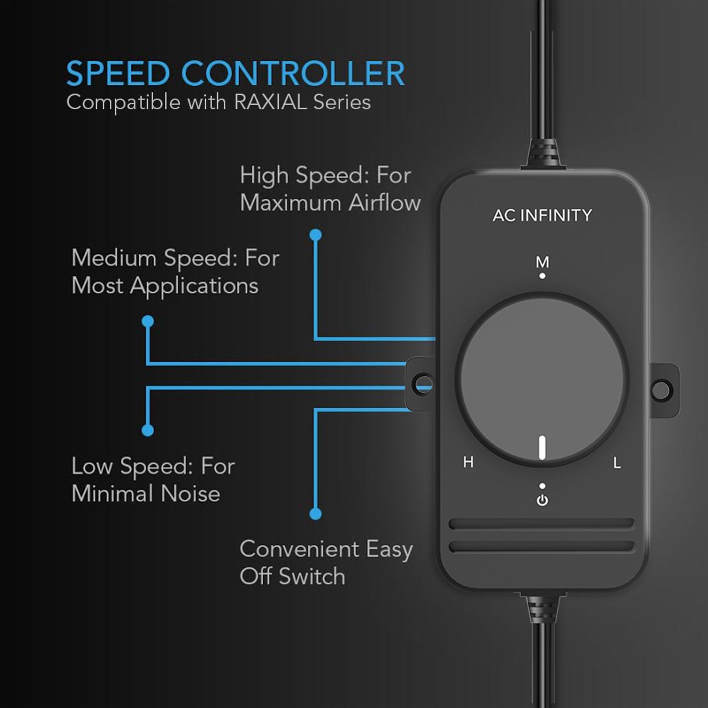AC Infinity 4" Raxial S4 Inline Booster Duct Fan