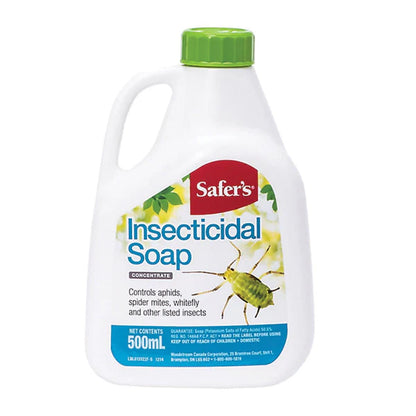 Safer's Insecticidal Soap 1L Ready-to-Use and 500mL Concentrate