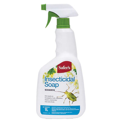 Safer's Insecticidal Soap 1L Ready-to-Use and 500mL Concentrate