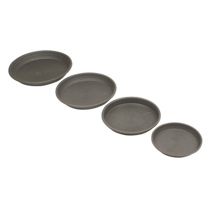 Heavy Duty Black Saucer