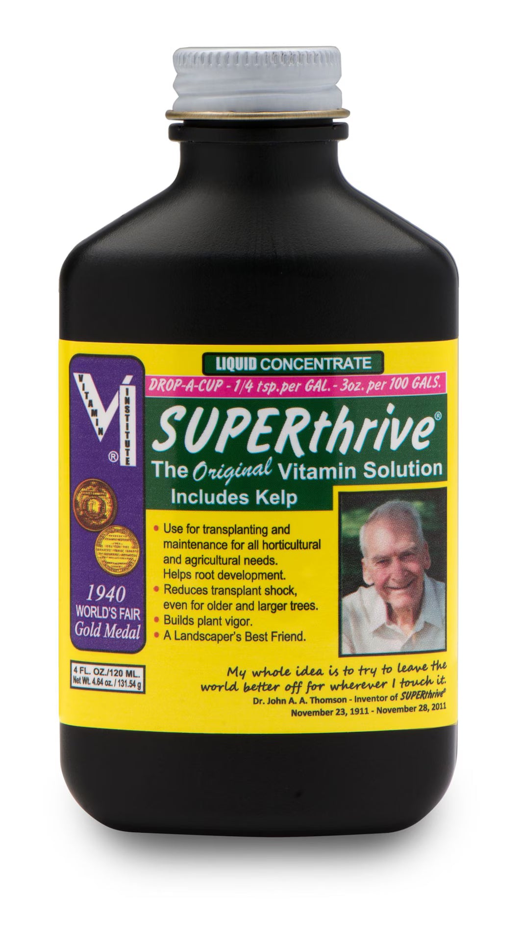 SuperThrive Liquid Vitamin Solution Concentrate Fertilizer w/ Kelp