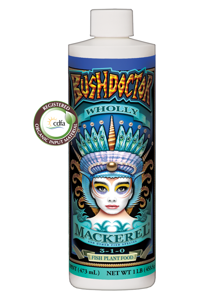 Fox Farm Wholly Mackerel Fish Fertilizer 3-1-0 473mL