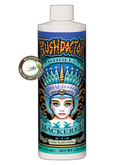 Fox Farm Wholly Mackerel Fish Fertilizer 3-1-0 473mL