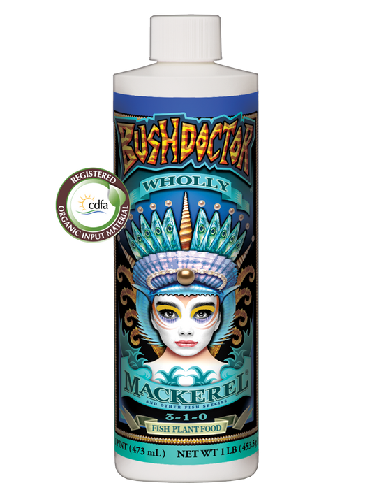 Fox Farm Wholly Mackerel Fish Fertilizer 3-1-0 473mL